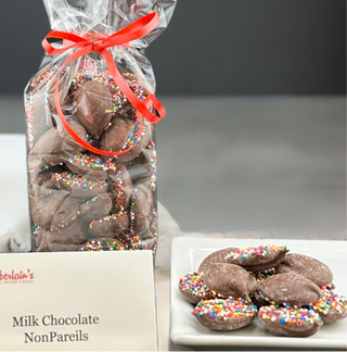 Milk Chocolate NonPareils - Chamberlains Chocolate Factory & Cafe