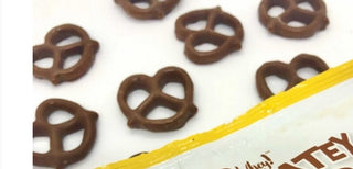 Allergen Friendly Vegan Chocolate Covered Pretzel Bag - Chamberlains Chocolate Factory & Cafe