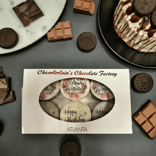 Birthday Fancy Oreos®️ - Chamberlains Chocolate Factory & Cafe