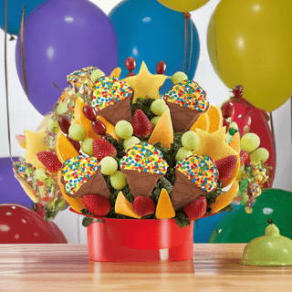 Birthday Scoops Fruit Bouquet - Chamberlains Chocolate Factory & Cafe