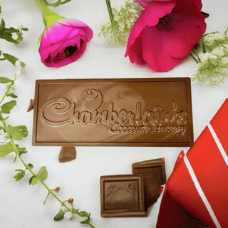 Chamberlains Solid Chocolate Bar - Chamberlains Chocolate Factory & Cafe