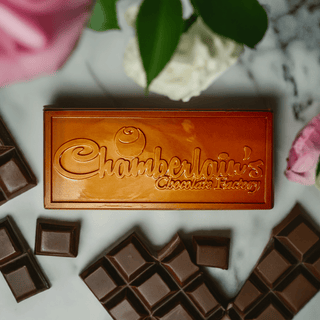 Chamberlains Solid Chocolate Bar - Chamberlains Chocolate Factory & Cafe