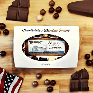 Custom Image or Logo Large Chocolate Bar Assortment - Chamberlains Chocolate Factory & Cafe