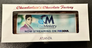 Custom Large Chocolate Bar With Your Image or Logo - Chamberlains Chocolate Factory & Cafe