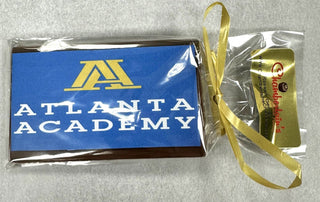 Custom Printed Business Card Size Chocolate Bars With Your Logo or Image