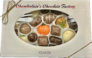 Fall 1 Pound Chocolate Assortment Box - Chamberlains Chocolate Factory & Cafe