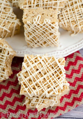 Gluten Free Rice Crispy Treats - Chamberlains Chocolate Factory & Cafe