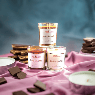 Handmade Chocolate Scented Candles - Chamberlains Chocolate Factory & Cafe