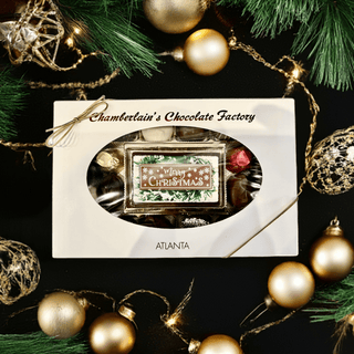 Merry Christmas Chocolate Assortment (one or two pounds) - Chamberlains Chocolate Factory & Cafe