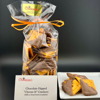 Milk Chocolate Cheeze Its - Chamberlains Chocolate Factory & Cafe