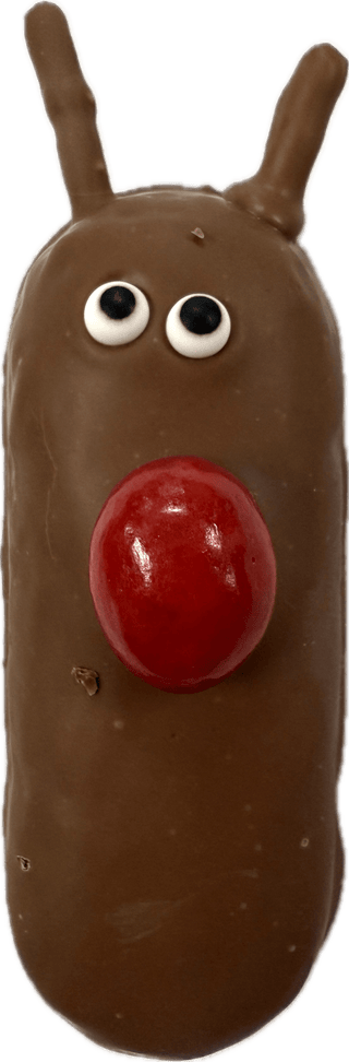 Rudolph Milk Chocolate Twinkies - Chamberlains Chocolate Factory & Cafe