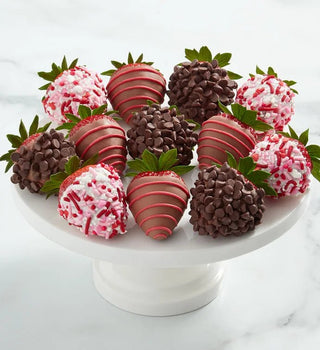 Sweetly Sprinkled Strawberries - Chamberlains Chocolate Factory & Cafe