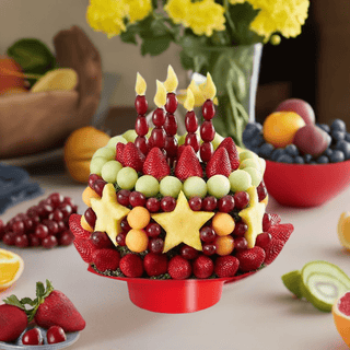 Time To Celebrate Fruit Bouquet - Chamberlains Chocolate Factory & Cafe