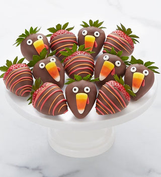 Turkey Chocolate Dipped Strawberries - Chamberlains Chocolate Factory & Cafe