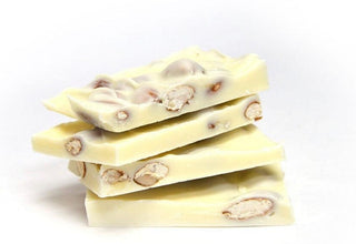 White Chocolate Almond Bark 8 oz - Chamberlains Chocolate Factory & Cafe