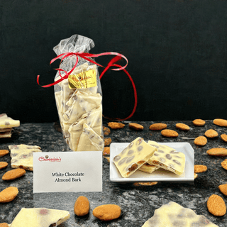 White Chocolate Almond Bark 8 oz - Chamberlains Chocolate Factory & Cafe